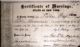 Brummel Lille and Graf Nathan marriage certificate