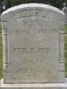 Patterson Anna Jane Headstone